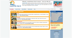 Desktop Screenshot of lloret-de-mar.nl