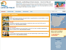 Tablet Screenshot of lloret-de-mar.nl